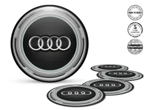 Audi Pegatinas Bombadas Premium Vector Deriva Cósmico